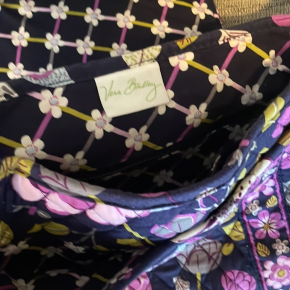 Vera Bradley, Purple and Blue Purse - Picture 4 of 7